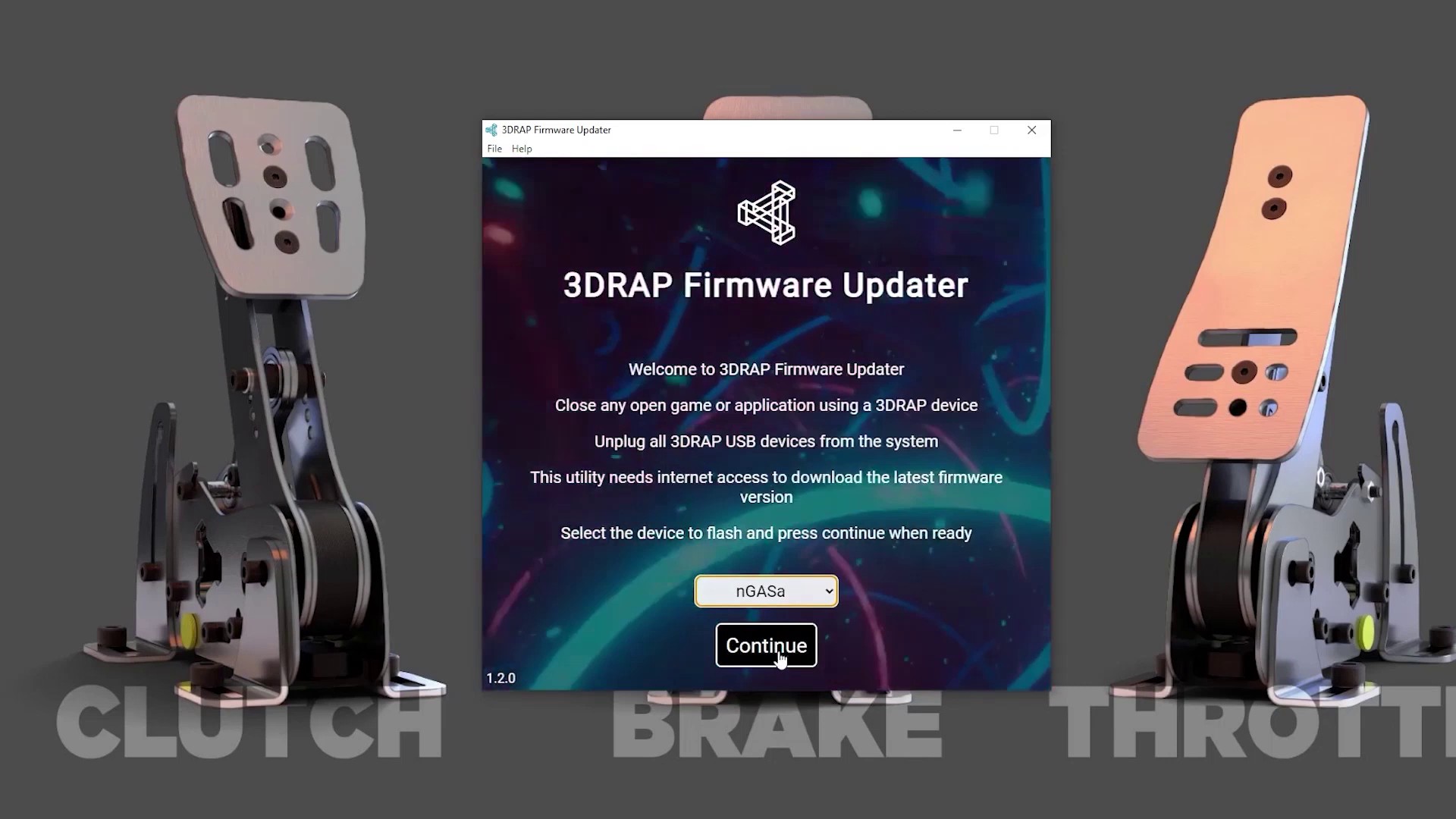 3DRap Firmware Updater Case Study