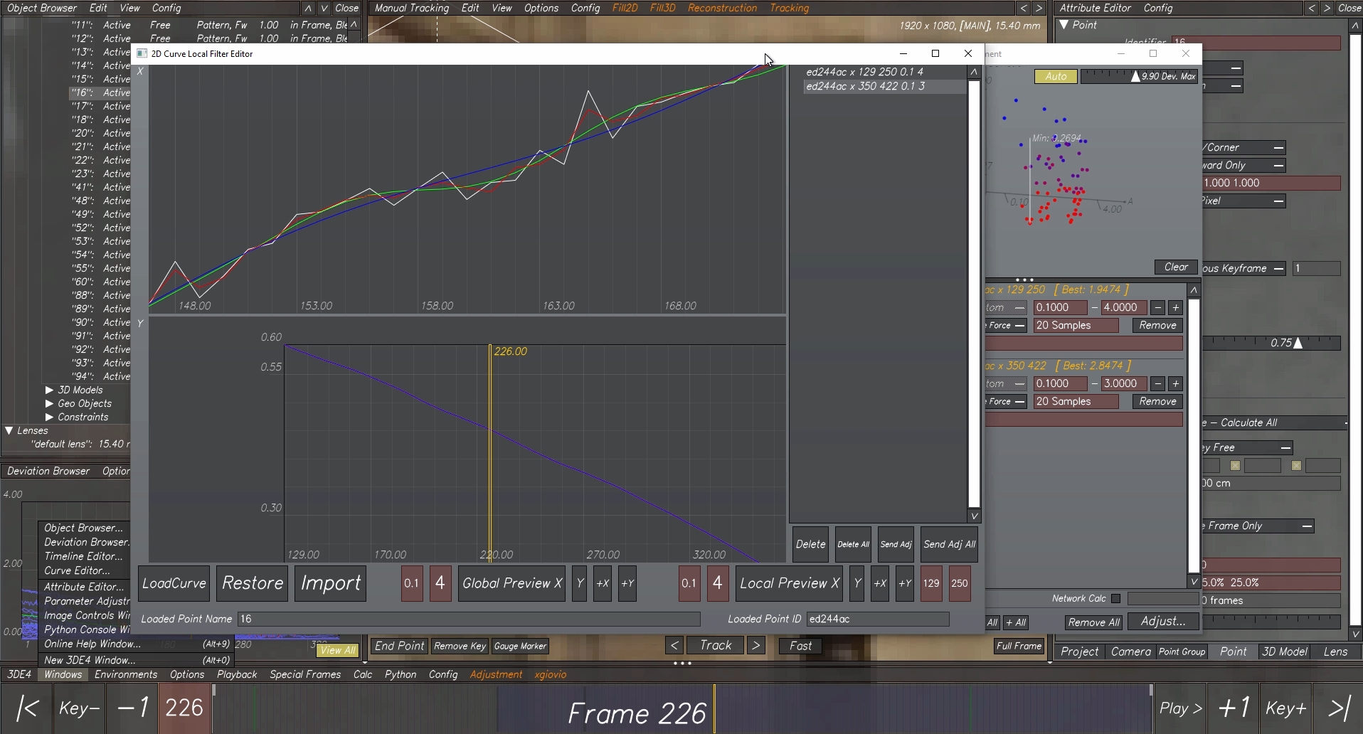 3DEqualizer Scripts Preview